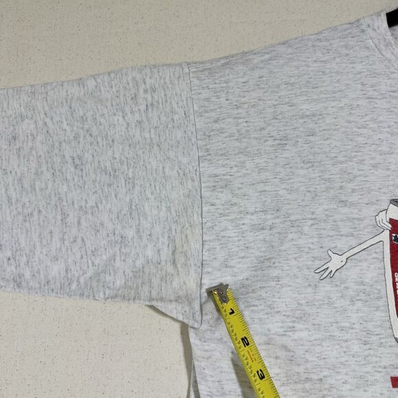 Vtg 90s  Budweiser Bud Dry Bud Light Draft Beer T Shirt XL  Made In USA - Picture 7 of 13